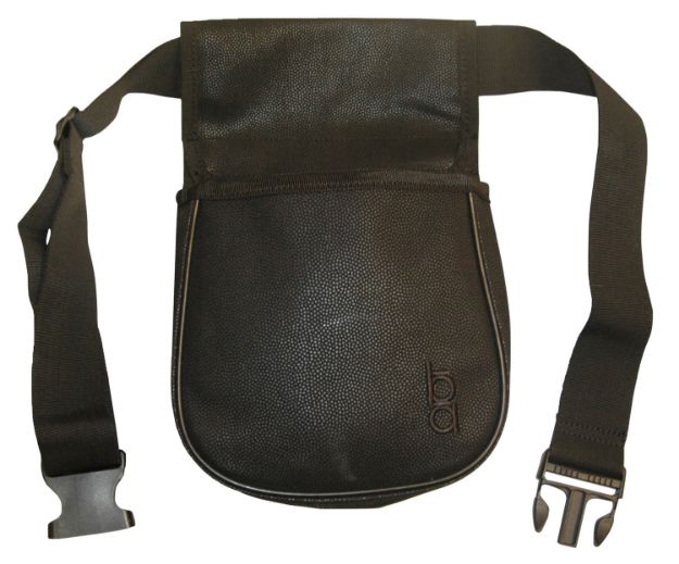 Picture of Bob Allen Classic Divided Shell Pouch Leather Capacity 50Rd Belt Mount 26-50" Belt 