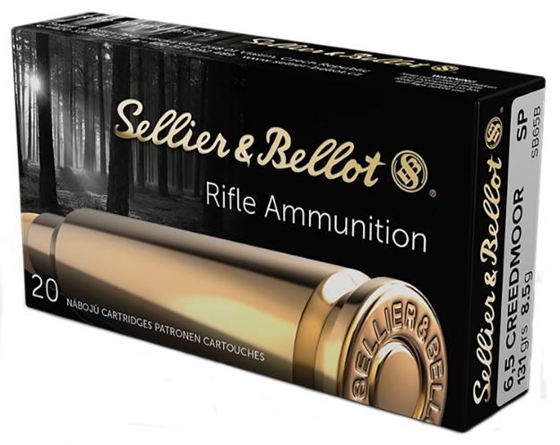 Picture of Sellier & Bellot Rifle 6.5 Creedmoor 131 Gr 2740 Fps Soft Point (Sp) 20 Bx/25 Cs 