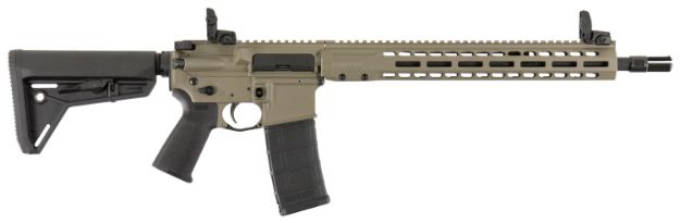 Picture of Barrett Rec7 Di Carbine 5.56X45mm Nato 16" 30+1, Fde Rec, Black 6 Position Stock & Grip, Includes Flip-Up Sights 