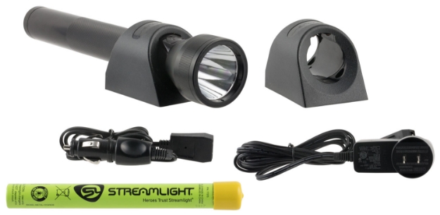 Picture of Streamlight Sl-20L Black Anodized Aluminum White Led 60/225/450 Lumens 529 Meters Range 