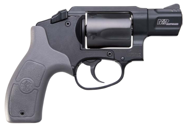 Picture of Smith & Wesson M&P Bodyguard 38 S&W Spl +P 1.88" Matte Black Barrel, 5Rd Black Pvd Finish Cylinder, Matte Black Aluminum J-Frame, Gray Polymer Grip 