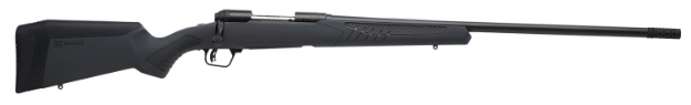 Picture of Savage Arms 110 Long Range Hunter 280 Ackley Improved 4+1 26", Matte Black Metal, Gray Fixed Accustock With Accufit 