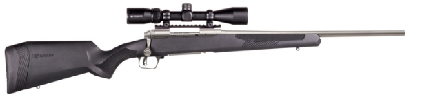 Picture of Savage Arms 110 Apex Storm Xp 223 Rem 4+1 20", Matte Stainless Metal, Synthetic Stock, Vortex Crossfire Ii 3-9X40mm Scope 