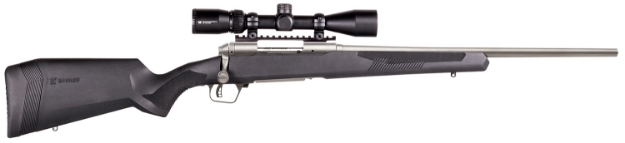 Picture of Savage Arms 110 Apex Storm Xp 22-250 Rem 4+1 20", Matte Stainless Metal, Synthetic Stock, Vortex Crossfire Ii 3-9X40mm Scope 