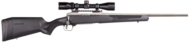 Picture of Savage Arms 110 Apex Storm Xp 6.5 Creedmoor 4+1 24", Matte Stainless Metal, Synthetic Stock, Vortex Crossfire Ii 3-9X40mm Scope 