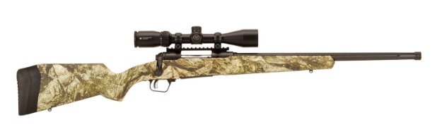 Picture of Savage Arms 110 Apex Predator Xp 204 Ruger 4+1 20", Matte Black Metal, Mossy Oak Mountain Country Synthetic Stock, Vortex Crossfire Ii 4-12X44mm 