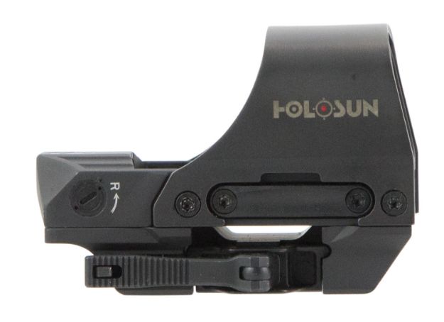 Picture of Holosun  Black Anodized 0.91 X 1.26 2 Moa Red Dot/65 Moa Red Circle Multi Reticle 