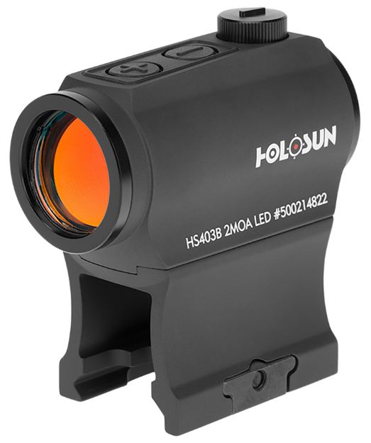 Picture of Holosun  Black Anodized 1 X 20Mm 2 Moa Red Dot Reticle 