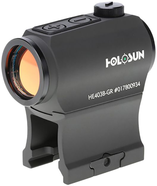 Picture of Holosun He403b-Gr Mao Black Anodized 1X 20Mm 20Mm Tube 2 Moa Green Dot Reticle 2 Moa Dot Carbine/Rifle 