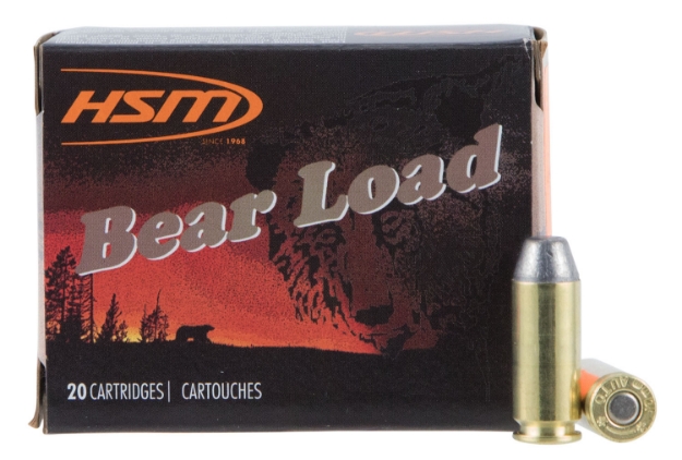 Picture of Hsm Bear Load Hunting 10Mm Auto 200 Gr Round Nose Flat Point (Rnfp) 20 Per Box/ 20 Cs 