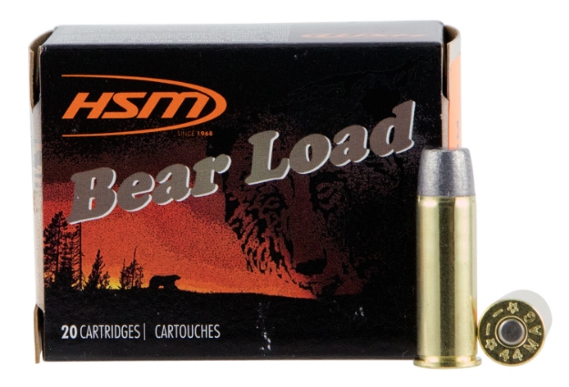 Picture of Hsm Bear Load Hunting 44 Rem Mag 305 Gr Wide Flat Nose (Wfn) 20 Per Box/ 20 Cs 