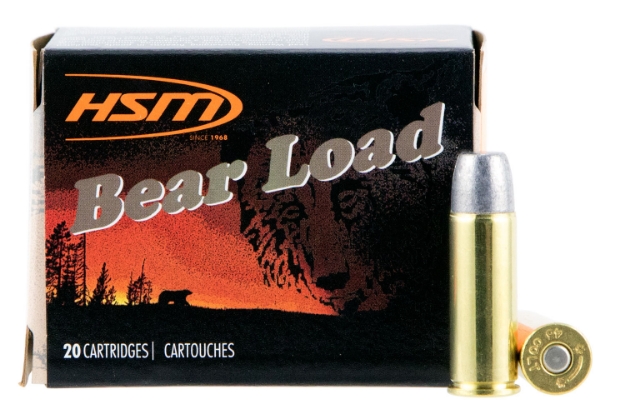 Picture of Hsm Bear Load Hunting 45 Colt (Lc) 325 Gr Wide Flat Nose (Wfn) 20 Per Box/ 20 Cs 