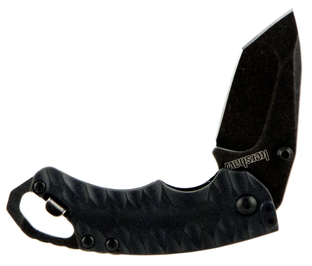 Picture of Kershaw Shuffle Ii 2.60" Folding American Tanto Plain Black Oxide 8Cr14mov Ss Blade Black Glass-Filled Nylon Handle Includes Pocket Clip 