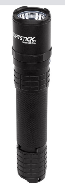 Picture of Nightstick Usb-558Xl Tactical Black Anodized Hardcoat Aluminum White Cree Led 100/350/900 Lumens 215 Meters Range 