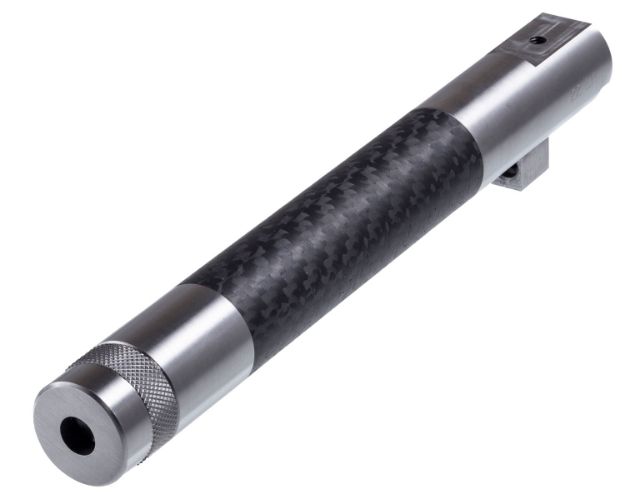 Picture of Magnum Research Oem Replacement Barrel 22 Lr 7" Black Finish Carbon Fiber Material With Suppressor Ready Threading For Browning Buck Mark 