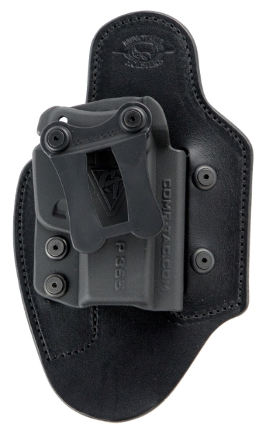 Picture of Comp-Tac Infidel Ultra Max Iwb Black Kydex/Leather Belt Clip Fits Sig P365 Right Hand 