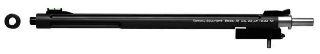 Picture of Tactical Solutions X-Ring Barrel 22 Lr 16.50" Black Matte Finish Aluminum Material Bull With Fluting, Threading & Sights For Ruger 10/22 Takedown 