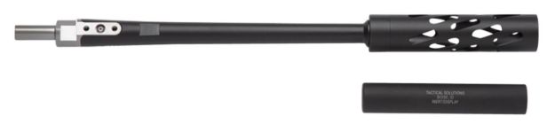 Picture of Tactical Solutions X-Ring Sb-X Barrel 22 Lr 16.63" Black Matte Finish Aluminum Material Tapered & Suppressor Ready For Ruger 10/22 Takedown Includes Suppressor 