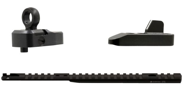 Picture of Xs Sights Marlin Optic Mounts & Ghost Ring Ws Sight Sets Black White Stripe Front, Ghost Rear For Marlin 1895 