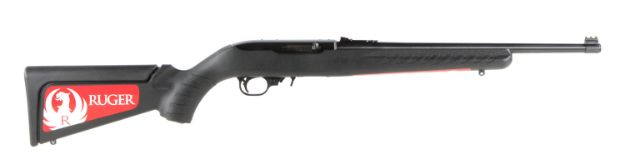 Picture of Ruger 10/22 Compact 22 Lr 10+1 16.12" Barrel, Blued Alloy Steel, Black Synthetic Stock, Fiber Optic Sights, Cross-Bolt Manual Safety 