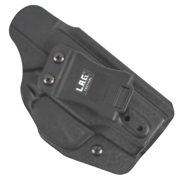 Picture of Lag Tactical Liberator Mkii Iwb/Owb Black Kydex Belt Loop/Clip Fits Glock 19/23/32 Ambidextrous 