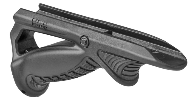 Picture of Fab Defense Ptk Ergonomic Pointing Grip Made Of Polymer With Black Finish & Storage Compartment For Picatinny Rail 