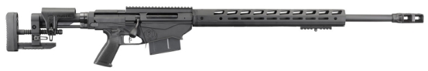 Picture of Ruger Precision 338 Lapua Mag 5+1 26" Heavy Contour Barrel With Magnum Muzzle Brake, Tunable Compensator, Type Iii Hard Coat Anodized Finish, Ruger Precision Msr Stock, Optics Ready 