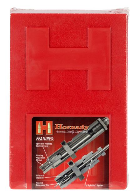 Picture of Hornady Custom Grade Series I 2-Die Set For 300 Prc Includes Sizing/Seater 