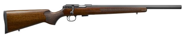 Picture of Cz-Usa Cz 457 Varmint 22 Lr 5+1 20.50" Black Nitride Heavy Barrel Black Nitride Turkish Walnut Fixed Varmint-Style Stock Right Hand 