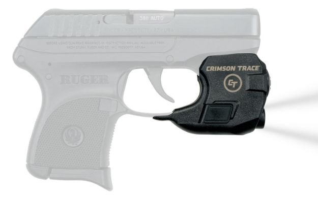 Picture of Crimson Trace Ltg779 Lightguard For Handgun Ruger Lcp 95 Lumens Output White Led Light Trigger Guard Mount Matte Black Polymer 