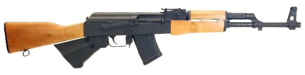 Picture of Century Arms Wasr-10 *Ca Compliant 7.62X39mm 10+1 16.25" Chrome-Lined Hammer Forged Barrel, Hardwood Stock & Forend, Black Polymer Grip W/Integrated Shark Fin, Includes 1 10Rd Magazine 