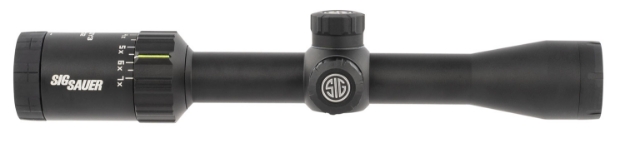 Picture of Sig Sauer Electro-Optics Whiskey3 Black Anodized 2-7X32mm 1" Tube Bdc-1 Quadplex Reticle 