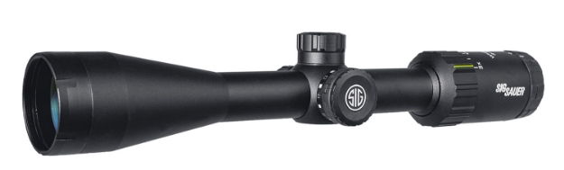 Picture of Sig Sauer Electro-Optics Whiskey3 Black Anodized 3-9X50mm 1" Tube Quadplex Reticle 