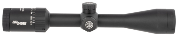 Picture of Sig Sauer Electro-Optics Whiskey3 Black Anodized 4-12X40mm 1" Tube Bdc-1 Quadplex Reticle 