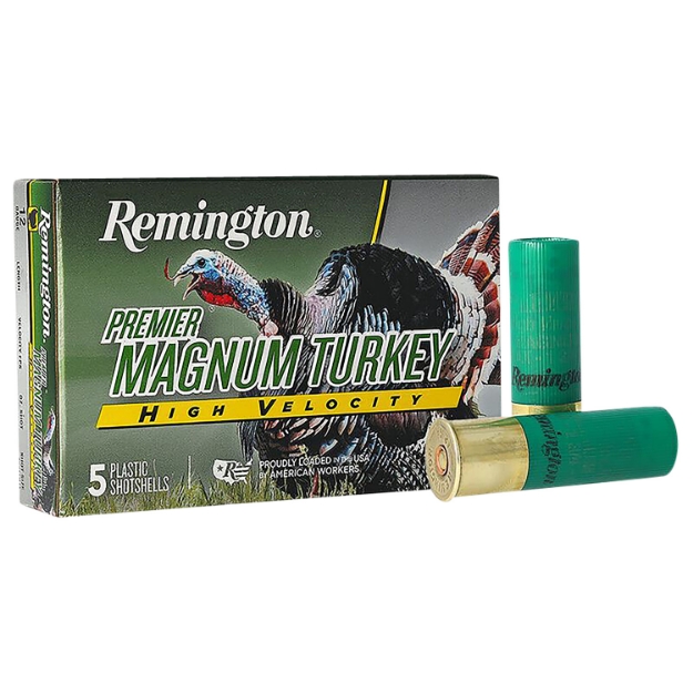 Picture of Remington Ammunition Premier Magnum Turkey High Velocity 12 Gauge 3.50" 2 Oz 1300 Fps 4 Shot 5 Bx/20 Cs 