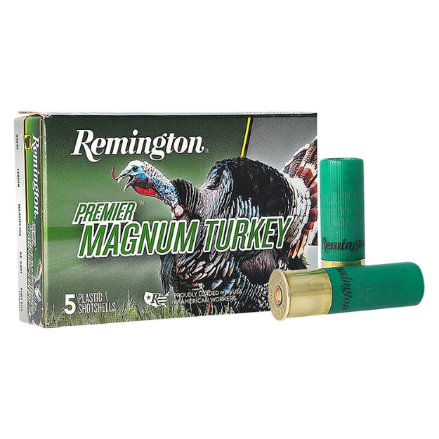 Picture of Remington Ammunition Premier Magnum Turkey 12 Gauge 3" 2 Oz 4 Shot 5 Per Box/ 20 Cs 