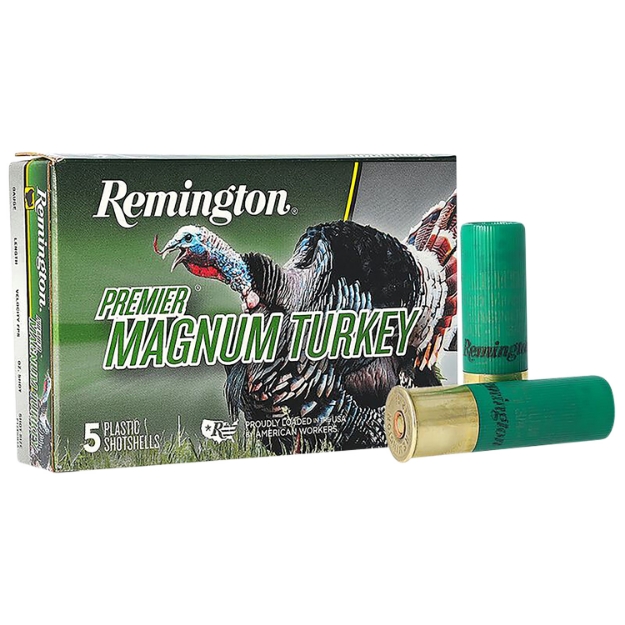 Picture of Remington Ammunition Premier Magnum Turkey 12 Gauge 3" 2 Oz 5 Shot 5 Per Box/ 20 Cs 