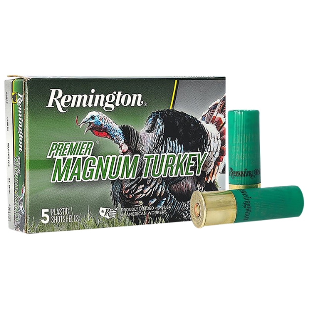 Picture of Remington Ammunition Premier Magnum Turkey 12 Gauge 3" 2 Oz 5 Shot 5 Per Box/ 20 Cs 