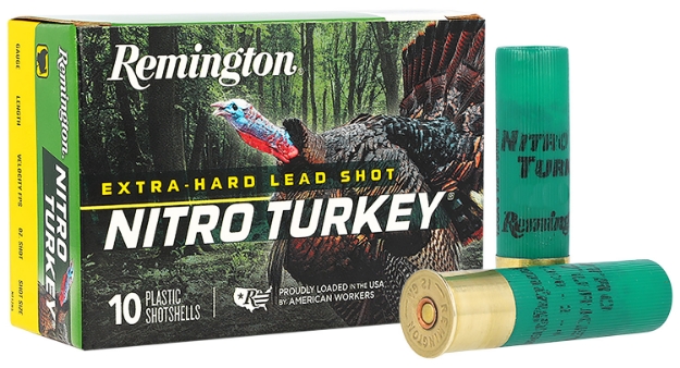 Picture of Remington Ammunition Nitro Turkey Upland 12 Gauge 2.75" 1 1/2 Oz 4 Shot 10 Per Box/ 10 Cs 