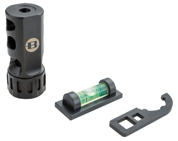 Picture of Bergara Rifles St-1 Self Timing Muzzle Brake, 5/8"-24 Tpi Threads, 1" Diameter, 30 Cal 