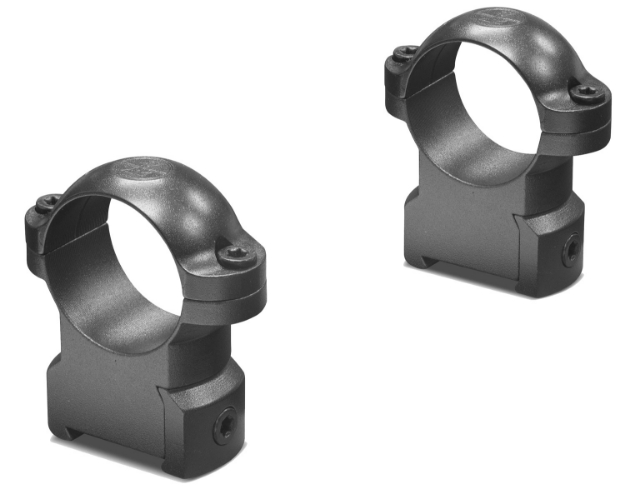 Picture of Leupold Ringmounts Scope Ring Set Cz 550 Medium 1" Tube Matte Black Steel 