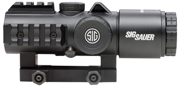 Picture of Sig Sauer Electro-Optics Bravo3 Battle Sight Black Red Horseshoe Dot 5.56/7.62 Illuminated Reticle 