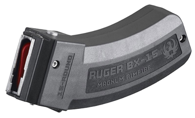 Picture of Ruger Bx-15 15Rd Magazine Fits Ruger American Rimfire/77 17 Hmr/22Wmr Bx-15 Black 