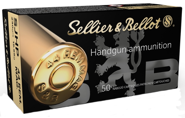 Picture of Sellier & Bellot Handgun Defense 44 Rem Mag 240 Gr Semi-Jacketed Hollow Point (Sjhp) 50 Per Box/ 12 Cs 