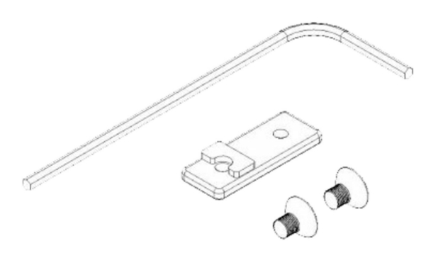 Picture of Kel-Tec Mag Catch Kit Mag Catch Kit Made Of Steel With Black Finish For S&W 59 Sub 2000 Gen2 Magazines 