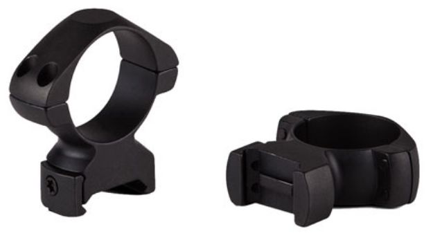 Picture of Konus Scope Ring Set For Rifle Picatinny/Weaver High 1" Tube Matte Black Steel 