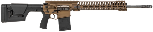 Picture of Patriot Ordnance Factory Revolution Gen4 6.5 Creedmoor 20" 20+1 Burnt Bronze Adjustable Magpul Prs Stock 14.5" M-Lok 