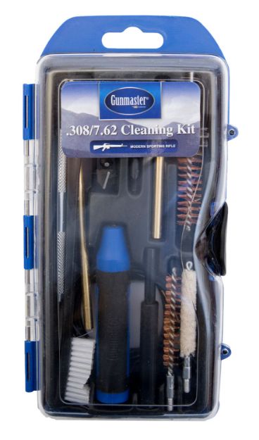 Picture of Dac Gunmaster Cleaning Kit 308 Win Rifle/17 Pieces Black/Blue 