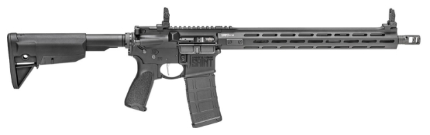 Picture of Springfield Armory Saint Victor 5.56X45mm Nato 30+1 16" Black Melonite Barrel Black Hard Coat Anodized Rec Black Adjustable Bravo Mod 0 Sopmod Stock Black Bravo Mod 3 Grip Right Hand 