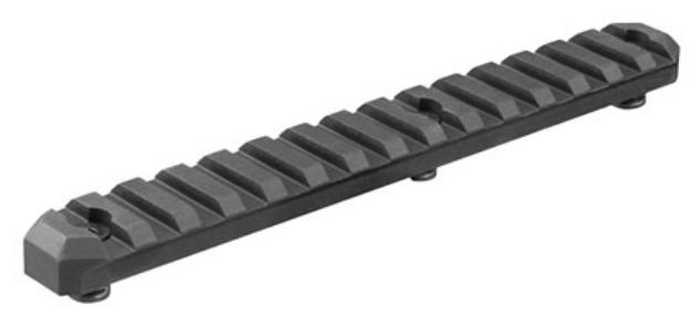 Picture of Aim Sports Rail Section Keymod Rifle Picatinny Rail 15 Slot Black Anodized 6061-T6 Aluminum 